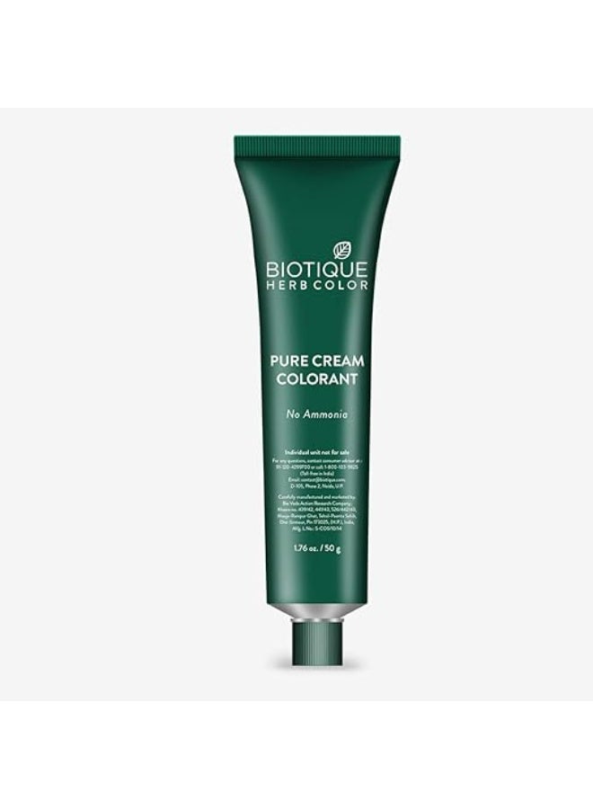 Biotique Herbcolor Conditioning Hair Colour l Ammonia Free Hair Color l 9 Organic Herbal Extracts l Natural and Healthy Shine l 50g + 110ml| Darkest Brown 3N (Pack of 2) - Image 3